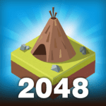 age of 2048 civilization city merge games