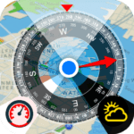 all gps tools pro map compass flash weather