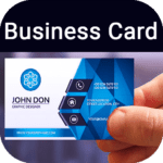 business card maker free visiting card maker photo