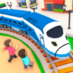 idle sightseeing train game of train transport