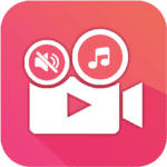 video sound editor add audio mute silent video