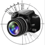 anglecam pro camera with pitch azimuth angles