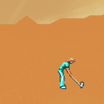 desert golfing