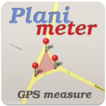 planimeter gps area measure land survey on map