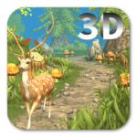 va painted forest 3d live wallpaper