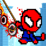 rope pixel master rescue hero academy