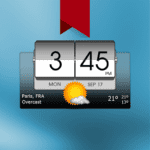 3d flip clock weather pro