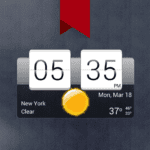 sense flip clock weather pro