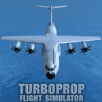 turboprop flight simulator 3d