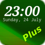 digi clock widget plus