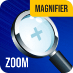 magnifier glass and flashlight