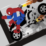 ragdoll hero dismounting fly